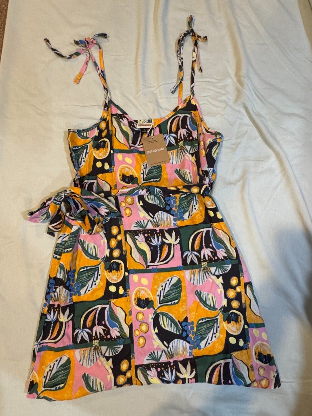 NWT Patagonia Women's Small Multicolor Island Casual Dress